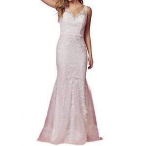 NEW NOX ANABEL embroidered bridal dress in white